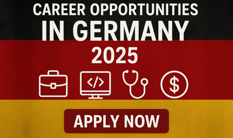 Career Opportunities in Germany 2025 — High-Paying Jobs, Visa Options & How to Apply